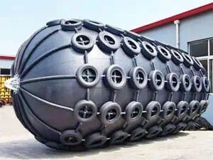 yokohama fenders with aircraft tires